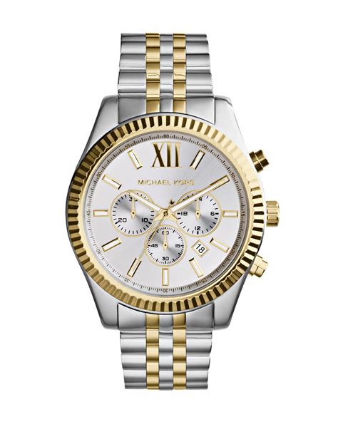 michael kors lexington watch measurements|Michael Kors lexington chronograph watch.